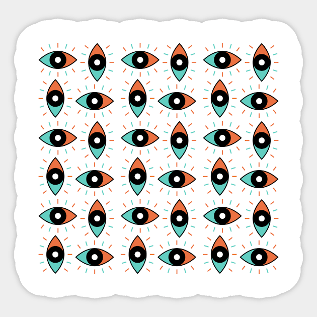 All eyes on you Sticker by ruifaria